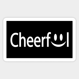 Cheerful text design Magnet